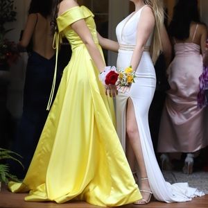 Yellow Prom Dress